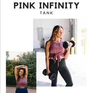 Zyia Pink Infinity Top XL NWT